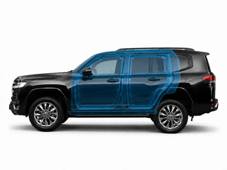 Публічна візуалізація броньованої капсули Toyota LC300 від REFORM
