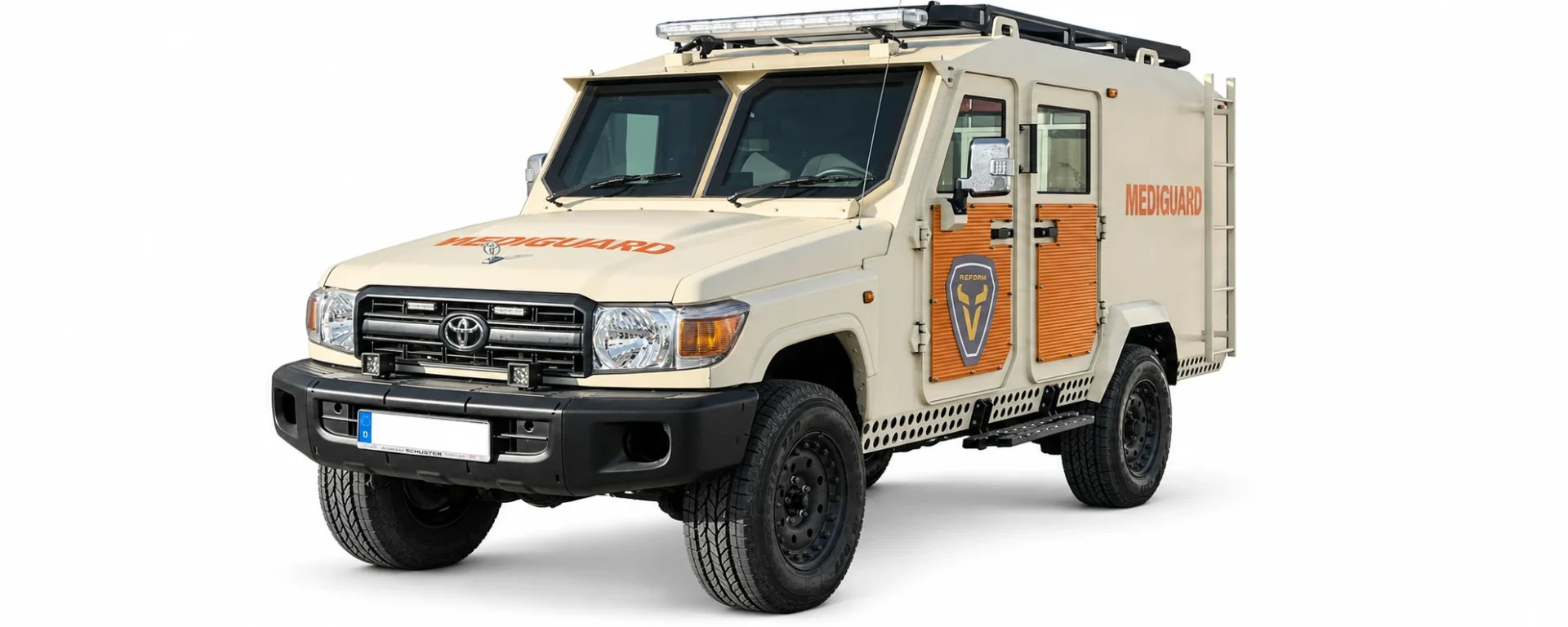 Броньований Toyota Land Cruiser 79 — санітарний