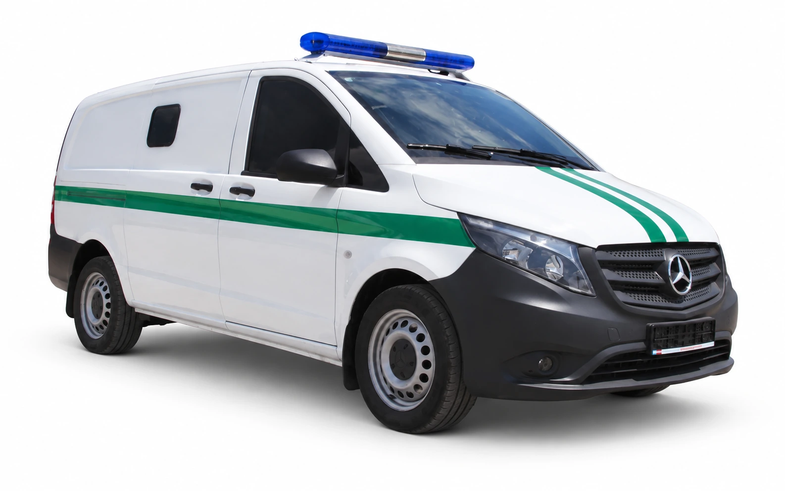 Броньований Mercedes-Benz Vito — інкасація