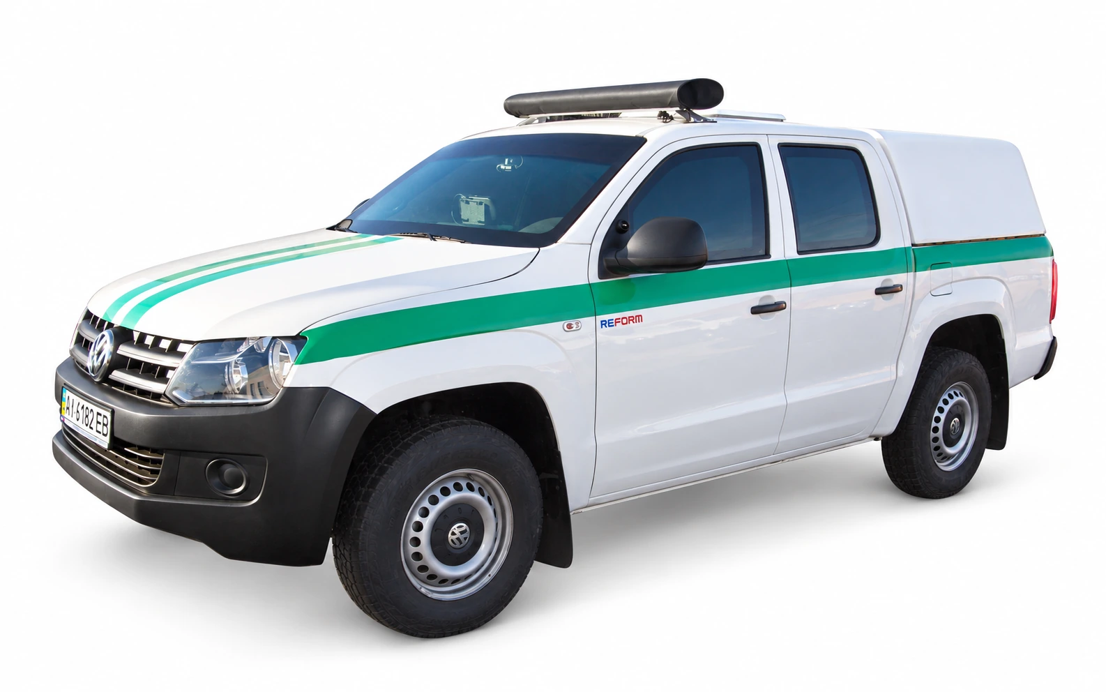 Броньований Volkswagen Amarok — інкасація