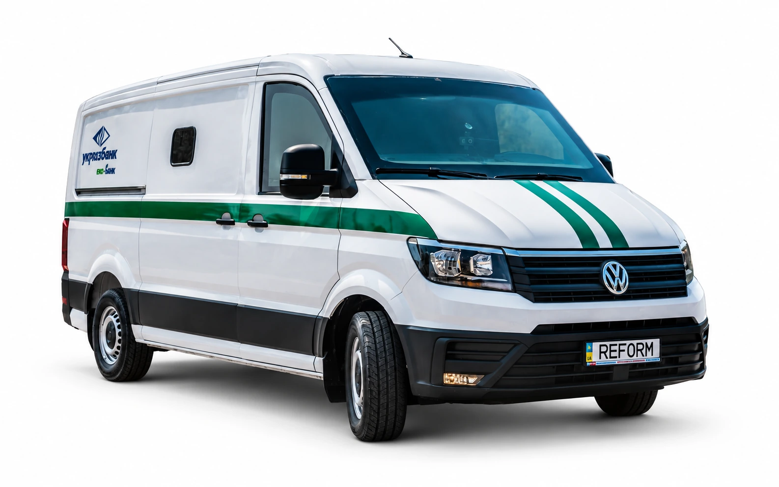 Броньований Volkswagen Crafter — інкасація