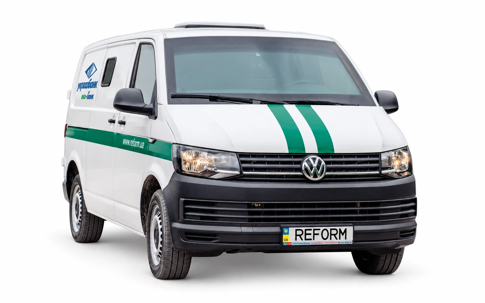 Броньований Volkswagen Transporter — інкасація