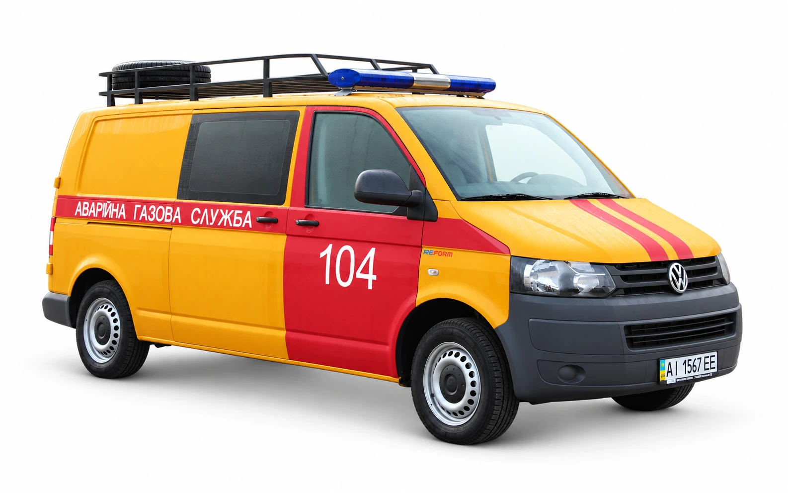 Аварійно-ремонтний Volkswagen Transporter T5