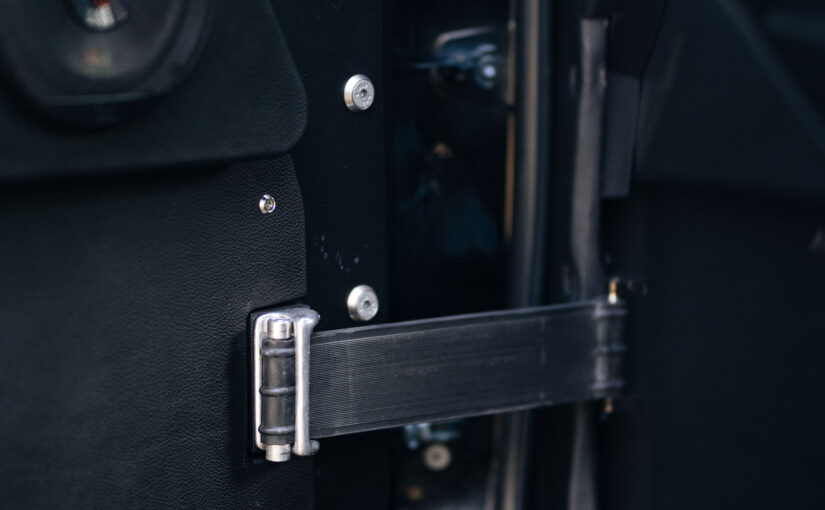 Reinforced hinge of armored doors Toyota Land Cruiser 300 GR