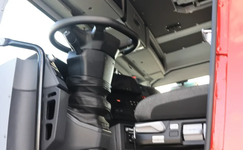 Місце водія піротехнічної машини ПМ-В Renault Trucks K 6×6